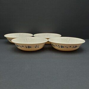 Corelle Blueberry Bouquet Fruit Dessert Berry Bowls Beige Blueberries Sauce Bowl